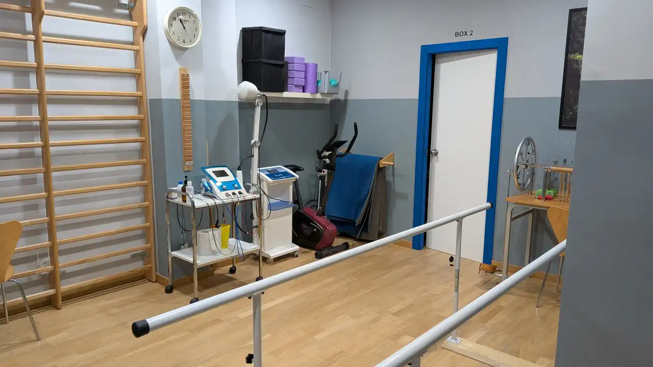 Zona de gimnàs i rehabilitació